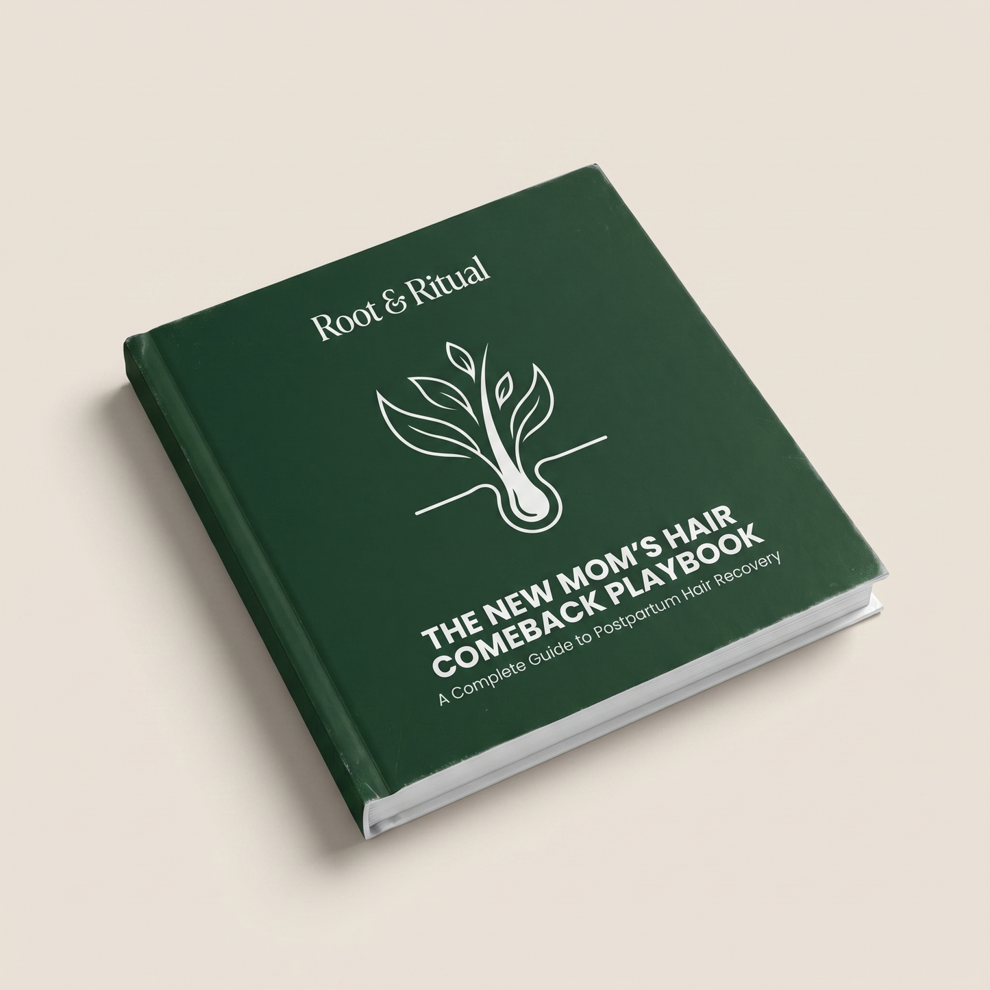 Ebook "The New Mom's Hair Comeback Playbook"